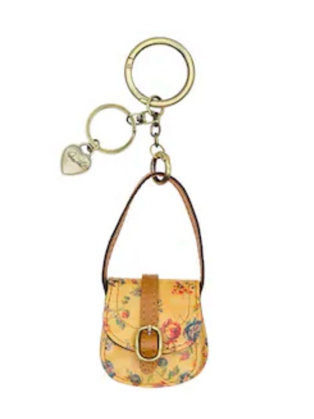 Patricia Nash Micro Barcelona Bag Charm - NWT Fleur de Jardin